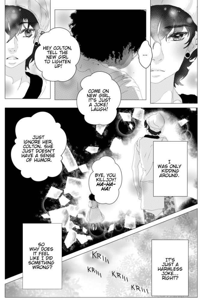 Sad Cute Shojo Manga girl