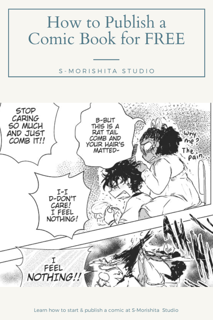 How to publish a comic book for free