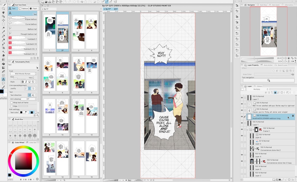Webtoon Comic Artist Panel Spacing Tip S Morishita Studio